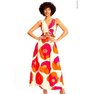 SHEIN X Graphic Print Backless Tank Top & Elastic Waist Skirt - Sold as a set!!!